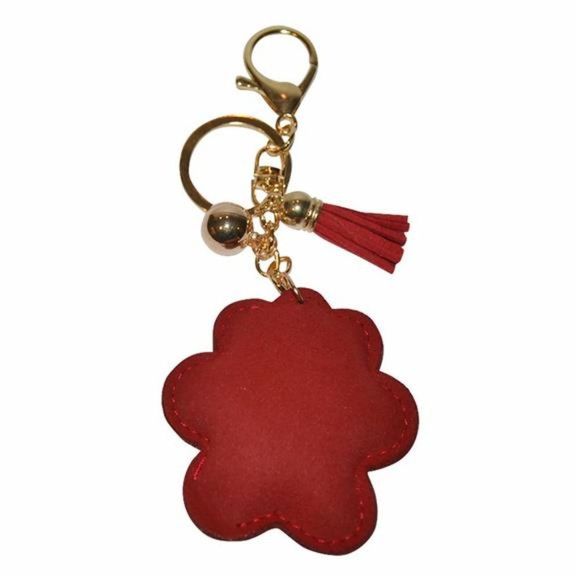 Paw Print Keychain for Dog Lovers Rhinestone Girly Backpack Clip Crystal Bag... - Picture 6 of 7